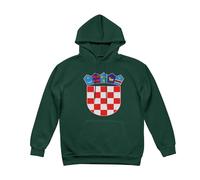 Sweatshirts À Capuche Hommes Doublure Polaire Imprimé Graphique Croatie Emblème National Pull Hoodie Hauts Streetwear Vintage Pull De Détente Athleisure du S Au 3XL