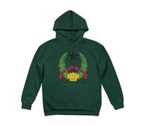 Sweatshirts À Capuche Hommes Doublure Polaire Imprimé Graphique Guinée-Bissau Emblème National Pull Hoodie Hauts Streetwear Vintage Pull De Détente Athleisure du S Au 3XL