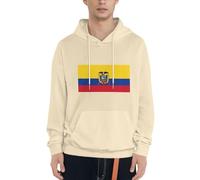 Sweatshirts À Capuche Hommes Drapeau Imprimé Graphique Équateur Drapeau Pull Hoodie Hauts Streetwear Vintage Pull De Détente Athleisure du S Au 4XL
