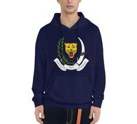 Sweatshirts À Capuche Hommes Emblème National Imprimé Graphique Zaïre Emblème National Pull Hoodie Hauts Streetwear Vintage Pull De Détente Athleisure du S Au 4XL