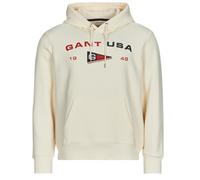 Sweatshirts à capuche hommes Gant GRAPHIC SWEAT HOODIE Blanc EU M