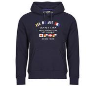 Sweatshirts à capuche hommes Gant GRAPHIC SWEAT HOODIE Marine EU M