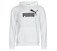 Sweatshirts à capuche hommes Puma ESS BIG LOGO HOODIE FL Blanc US S
