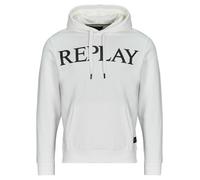 Sweatshirts à capuche hommes Replay SWEATSHIRT Blanc EU L