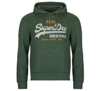 Sweatshirts à capuche hommes Superdry Vl Heritage Relaxed Hood Vert EU XL