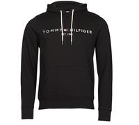 Sweatshirts à capuche hommes Tommy Hilfiger TOMMY LOGO HOODY Noir EU M