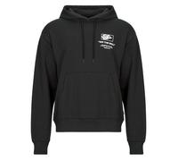 Vans Sweat à capuche Homme VN000ST5Y281 Stacked en molleton à enfiler superposé Noir/Blanc