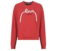 Sweatshirts femmes Converse LOVE LACES CREW Rouge EU S