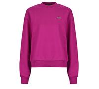 Sweatshirts femmes Lacoste Sweatshirt col rond en molleton Rose FR 40