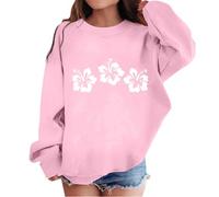 Sweatshirts Fille Manches Longues Pulls Enfant Coton Casual Super Douce et Confortable Tenue Hip hop Streetwear Fashion Large pour Filles garçons