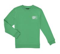 Sweatshirts filles Vans BY BLOCKED BOX CREW Vert 8 / 10 ans