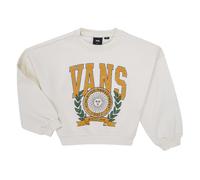 Sweatshirts filles Vans First Team Loose Crew Blanc 10 / 12 ans