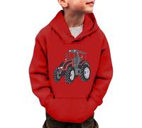 Sweatshirts Garçon Loisirs, Sweat-Shirt à Capuche à Manches Longues pour Petits garçons et Filles, Motif Bus et Voitures, pour Tout-Petits, Chemise Chaude d'hiver, pour Enfants de 3 à 14 Ans