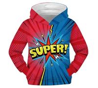 Sweatshirts Garçon,Sweat-Shirt de avec Fermeture Clair et Veste Haut pour Garçons en Manches Longues Ado Sweat Capuche a Garcon Fille Automne Hiver Printemps