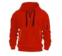 Sweatshirts Hommes à Capuche Sweat Grandes Tailles SurvêTement DéContracté Confortable Cardigan Jacket Mi Saison Manches Longues Pull De Travail Quotidien Activewear avec Poche Automne Hiver Coat