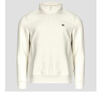 Dickies - Sweat à col montant zippé - Oakport Quarter Zip Whitecap Gray pour Homme en Coton - Taille M - Blanc Blanc M