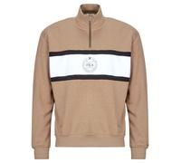Sweatshirts hommes Fila PARELLA LOOSE HALF-ZIP SWEATSHIRT Beige EU L
