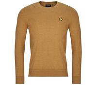 Sweatshirts hommes Lyle & Scott Cotton Merino Crew Neck Jumper Marron EU L