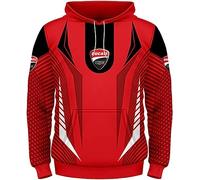 Sweatshirts Unisexes 3D pour Ducati Hoodies Hooded Tops Casual Long Sleeve Motorcycle Hoodie Sports Jumpers with Pockets-M||3XL