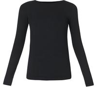 Sweaty Betty Sweaty Betty Black Mindful Flex Boat Neck Long Sleeve Top