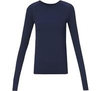 Sweaty Betty Sweaty Betty Blue Athlete Seamless Workout Long Sleeve Top