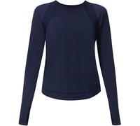 Sweaty Betty Sweaty Betty Blue Breathe Easy Mesh Long Sleeve Top