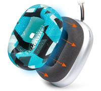 Sweatz Max Housses De Protection Brevetées Pour Airpods Max Fabriquées Par Wicked Cushions Résistant À La Transpiration Et Facilement Lavable Cyan Prism[CAS6212081]