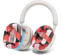 Sweatz Xm5 Et Xm6 - Protège-Oreilles Brevetés Pour Sony Wh1000Xm5 Et Wh1000Xm6 Par Protection Complète Des Coussinets Résistants À La Transpiration Et Lavables Red Prism[ECO5241811]