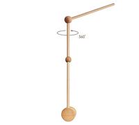 SWECOMZE Support mobile pour lit bébé en bois support mobile table à langer pour suspension mobile bébé cadeau naissance nouveau-né bricolage articles de décoration