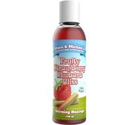 Swede Huile Chauffante V&M Saveur Fraise Rhubarbe - 150 ml