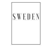 Sweden: A White Decorative Book For Coffee Tables, Bookshelves And End Tables: Stack "Country" Decor Books To Add Home Decoration To Bedrooms, Lounges And More: Ideal For Your Own Home Or As An Interi