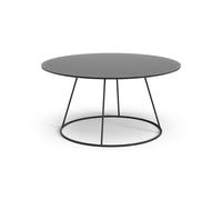 Swedese Breeze Table Basse Ø80 Noir