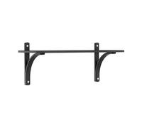 Swedese Étagère Levi à 1 plateau Frêne noirci-aluminium. 90 cm