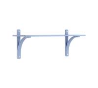 Swedese Étagère Levi à 1 plateau ILKE Blue-aluminium. 90 cm