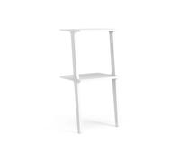 Swedese Étagère Libri 2 étagères Frêne laminé blanc