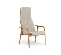 Swedese Fauteuil Lamino chêne huilé/peau de mouton Moonlight (beige)