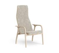 Swedese Fauteuil Lamino chêne pigmenté blanc/peau de mouton Moonlight (beige)