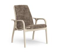 Swedese Laminett Fauteuil Chêne Laqué/Sahara/Peau de Mouton