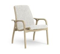 Swedese Laminett Fauteuil Placage Chêne/Off White/Peau de Mouton