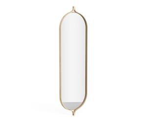 Swedese Miroir oblongu Comma 135 cm Frêne laqué