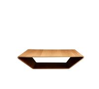 Swedese Table basse Brasilia chêne laqué naturel. 100x100 cm