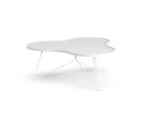 Swedese Table Flower mono 107x114 cm H45 cm frêne laminé blanc