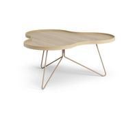 Swedese Table Flower mono 84x90 cm H39 Chêne laqué-nutmeg RAL1019