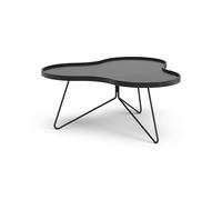 Swedese Table Flower mono 84x90 cm H39 cm frêne émaillé noir