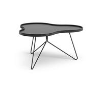 Swedese Table Flower mono 84x90 cm H45 cm frêne émaillé noir