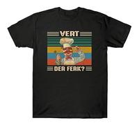 Swedish Chef Vert Der Ferk Muppet Lovers Vintage Men's T Shirt Graphic Funny Tee Size M