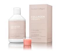 Swedish Collagen - Collagen Vegan 500 ml de collagène liquide | 10 000 mg d'acides aminés vegan, avec acide hyaluronique, vitamines et minéraux pour les cheveux, la peau et les ongles.