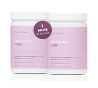 Swedish Collagen Complément alimentaire en poudre de collagène marin hydrolysé 10 000 mg - 2 x 300 g (600 g au total) 60 jours d'approvisionnement | Peptide pur pour cheveux peau ongles et