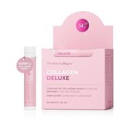 Swedish Collagen Deluxe 12 500 mg Collagène Marin Liquide 20 Doses 25 ml Acide Hyaluronique Biotine Vitamine C Cheveux Peau Ongles Articulations Sans Sucre pour Homme et Femme
