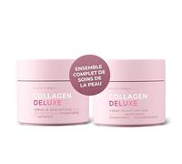 Swedish Collagen Deluxe 2 x 50 ml | Crèmes anti-âge jour et nuit (1 de chaque) au rétinol peptides vitamine E niacinamide et aloe vera | Soin hydratant et soin visage pour une peau saine et hydratée